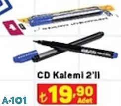CD KALEMİ 2'Lİ CD KALEMİ 2'Lİ